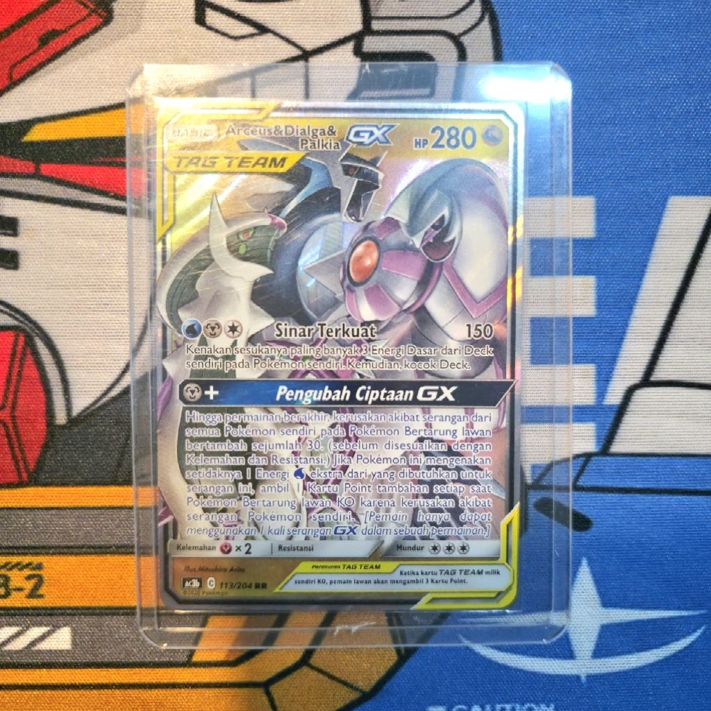 Arceus Dialga & Palkia Gx RR TCG Indonesia