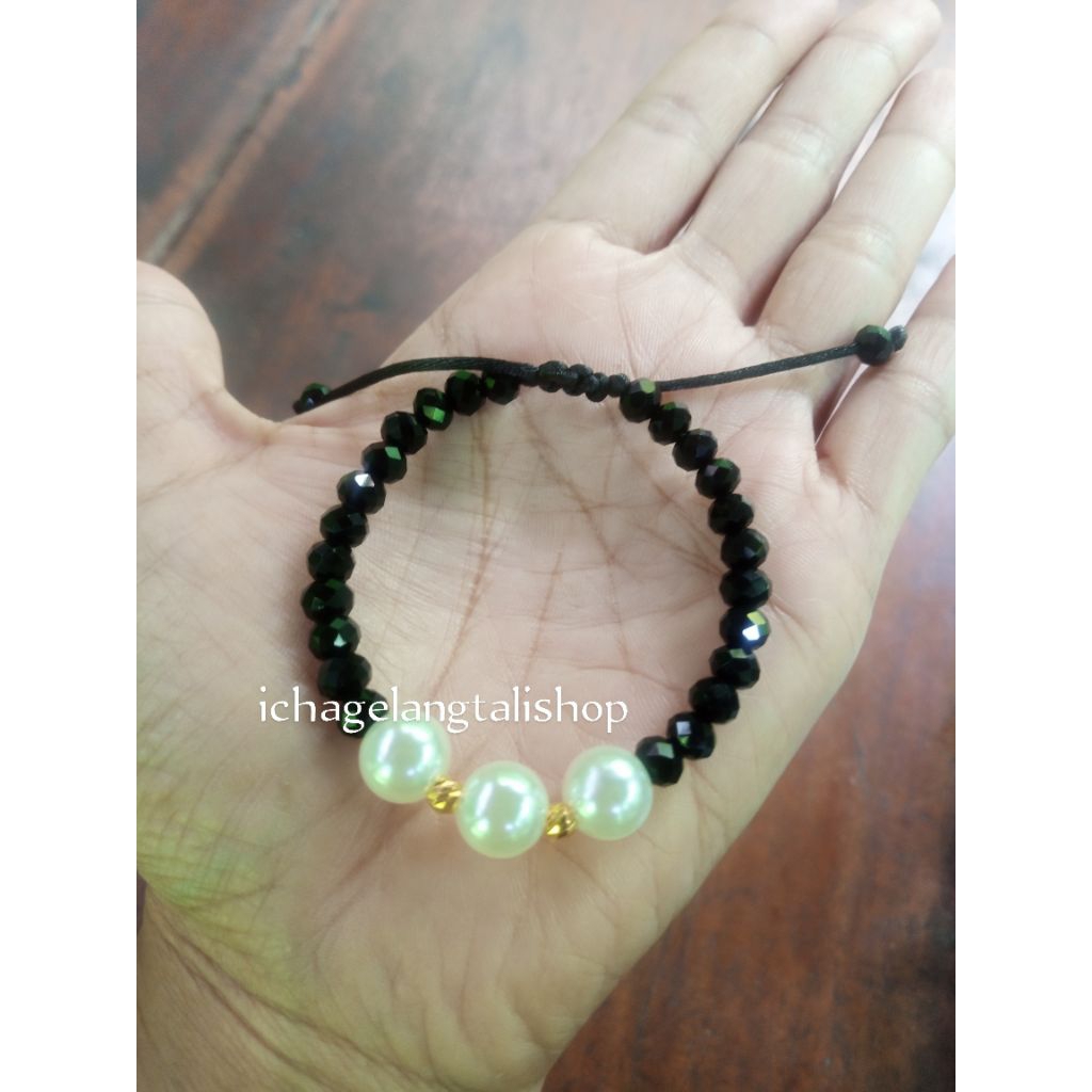 gelang variasi mutiara Mrican Semar Nusantara