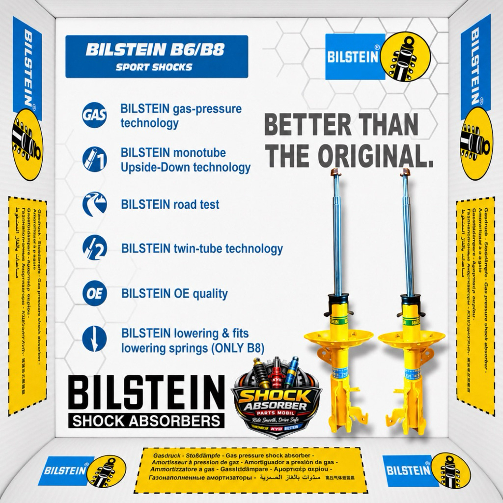 SHOCKBREAKER DEPAN HONDA CITY GM2 Tahun 2008-2013 BILSTEIN B6 ORIGINAL