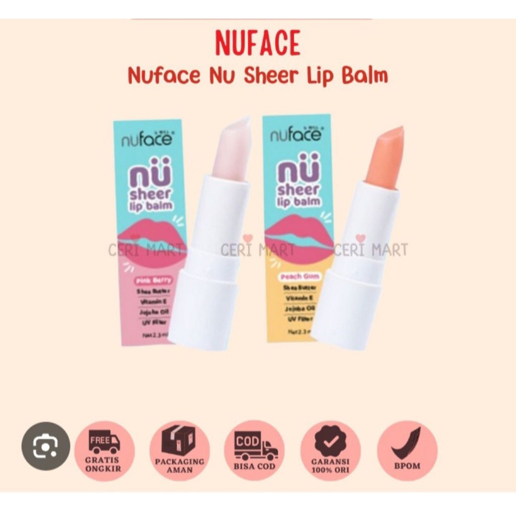 Lip Balm Nu Face Nu Sheer Lip Balm