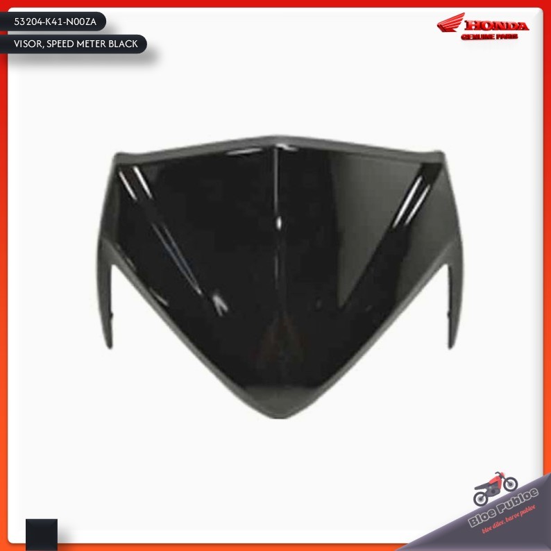 Visor Honda Supra X 125 FI - 53204K41N00ZA - VISOR, SPEED METER BLACK
