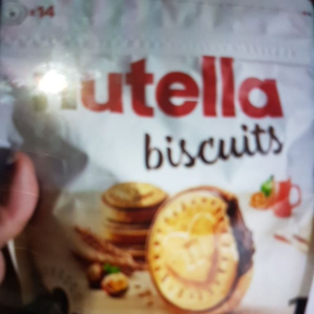 biscuit creacker nutella