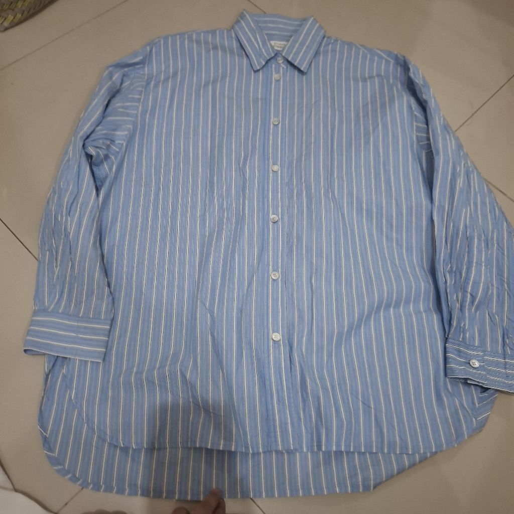 STUDIO TOMBOY atripe shirt kemeja