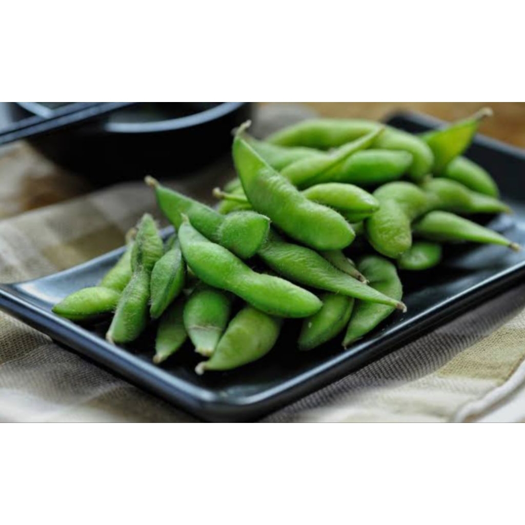 Kedelai Edamame Segar 1 kg - Tinggi Protein, Asam Amino Esensial, Camilan Sehat
