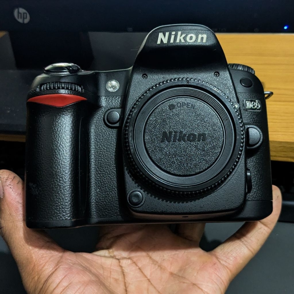 Kamera DSLR Nikon D80 Body Only Mulus Normal