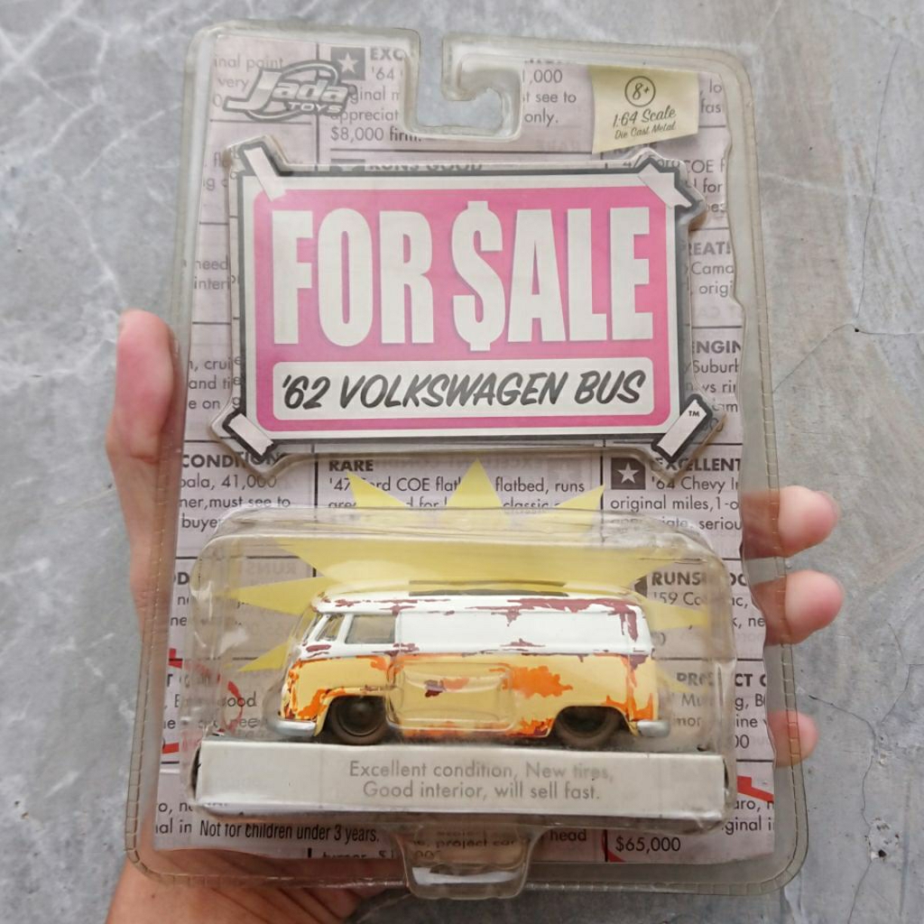 Jada Toys For Sale '62 Volkswagen Bus