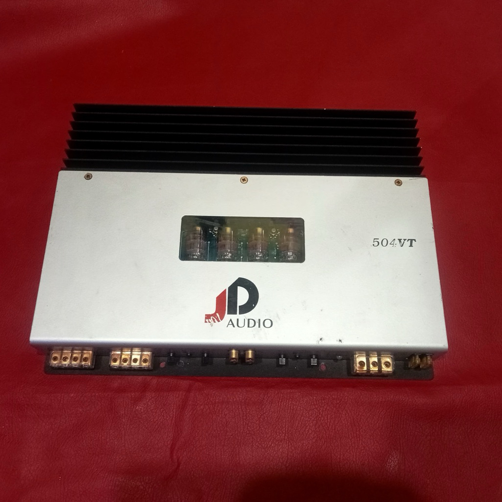 Power JD Audio 504VT 4 Channel Power Amplifier Tube