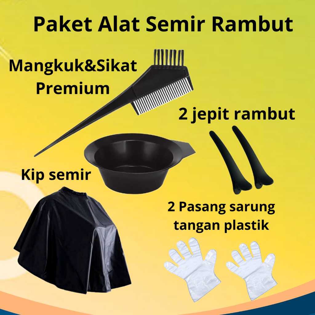 Alat Mewarnai Rambut Alat Cat Rambut  Alat  Semir Rambut Pria Wanita