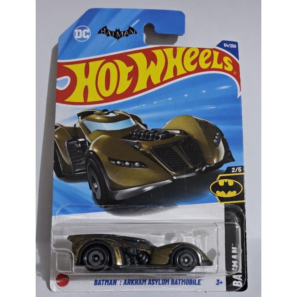Hot Wheels Batman Arkham Asylum Batmobile