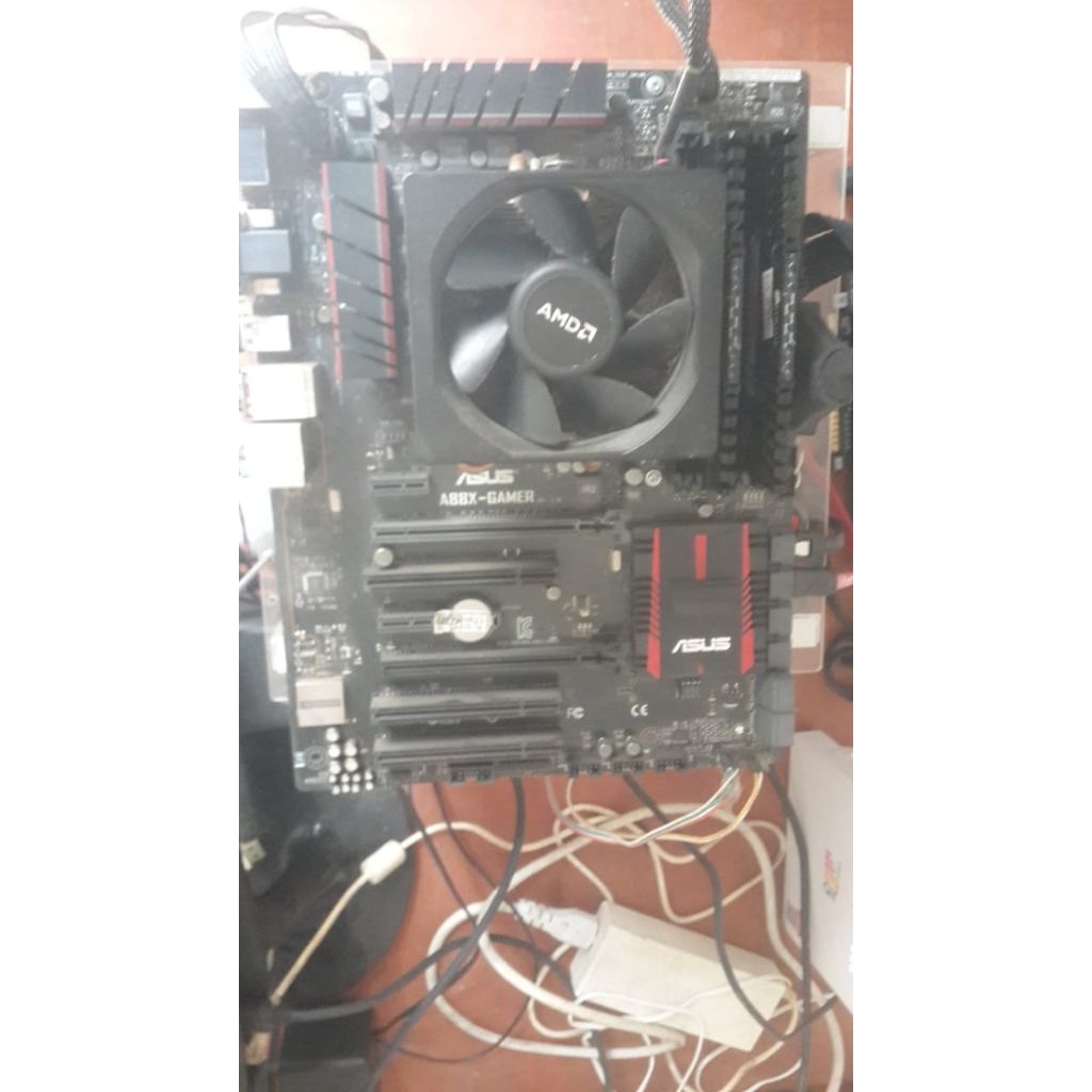 Mobo Asus A88X Gamer + AMD A10 7980K + fan + DDR3  4GBX2