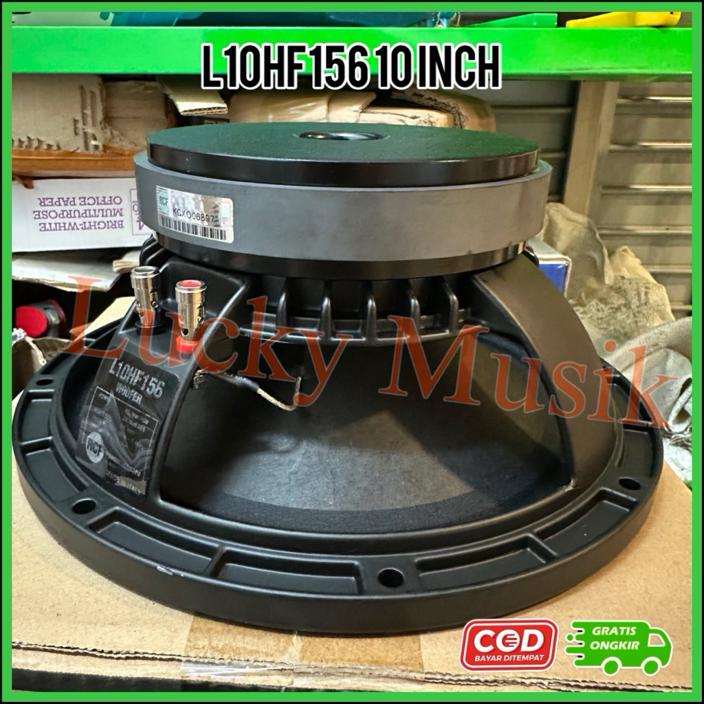 Speaker Komponen RCF L10 HF156 10 inch 500 watt 8 ohm speaker rcf 10 inci L10HF156 High Mid speaker 