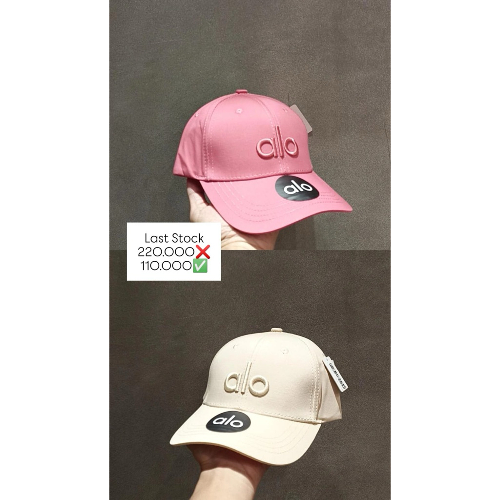 Alo cap pink or cream