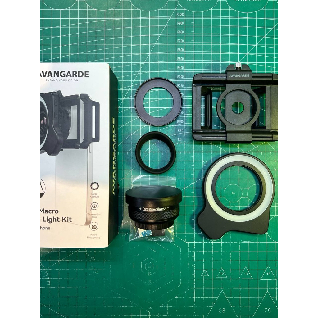 Avangarde Av-ZM 100 10-20x Zoom Macro  Lens for smarphone Lensa HP