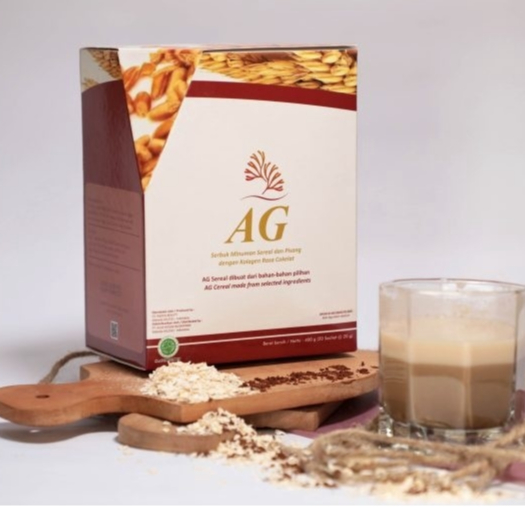 ALGA GOLD CEREAL, AG CEREAL, HERBAL ASAM LAMBUNG, HERBAL GERD, OBAT MAAG, OBAT DIABETES, NUTRISI SEL