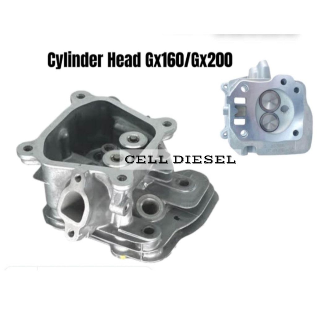 Blok Cylinder Head Mesin Bensin GX160 / GX200