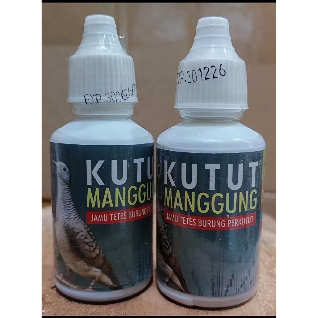 jamu tetes kutut manggung