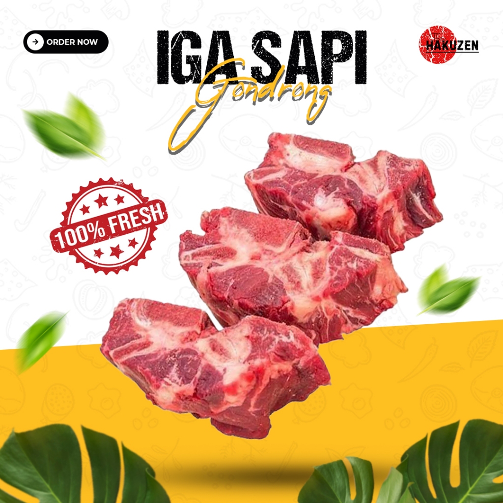 Iga Sapi | Iga Gondrong 500gr