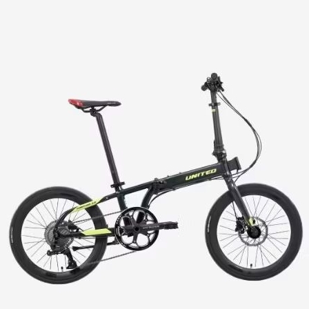 SEPEDA LIPAT FOLDING BIKE 20 INCH 1 X 10 SPEED UNITED PHANTOM 3.0 HYDRAULIC DISC BRAKE