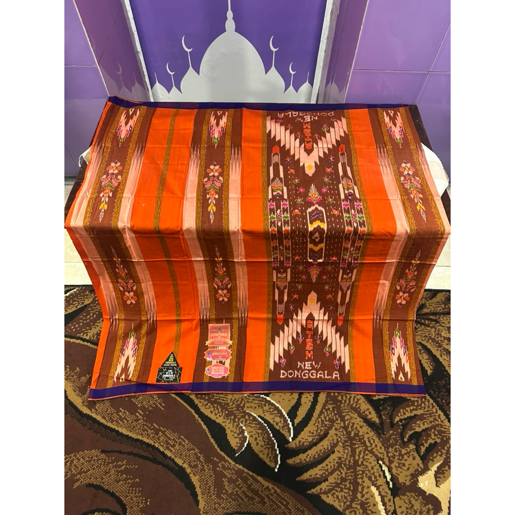 Sarung ATBM new DONGGALA sutra 50%.
