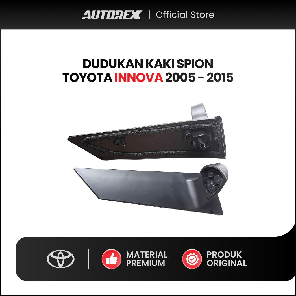 Dudukan Kaca Spion Toyota Innova 2005-2015 Original | Bracket Kaki Spion Innova Gen 1 Kanan Kiri
