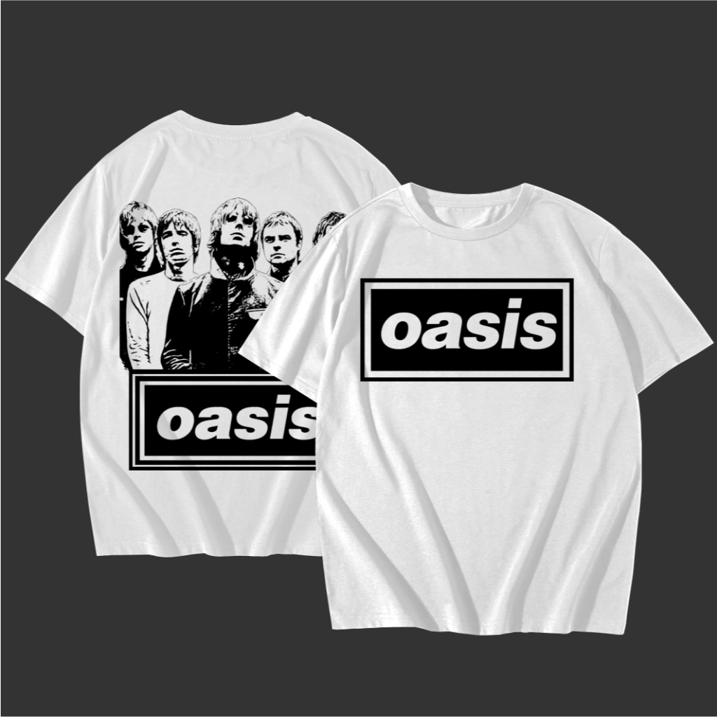 TSHIRT BAND OASIS TSHIRT MUSIK KAOS BAND OASIS