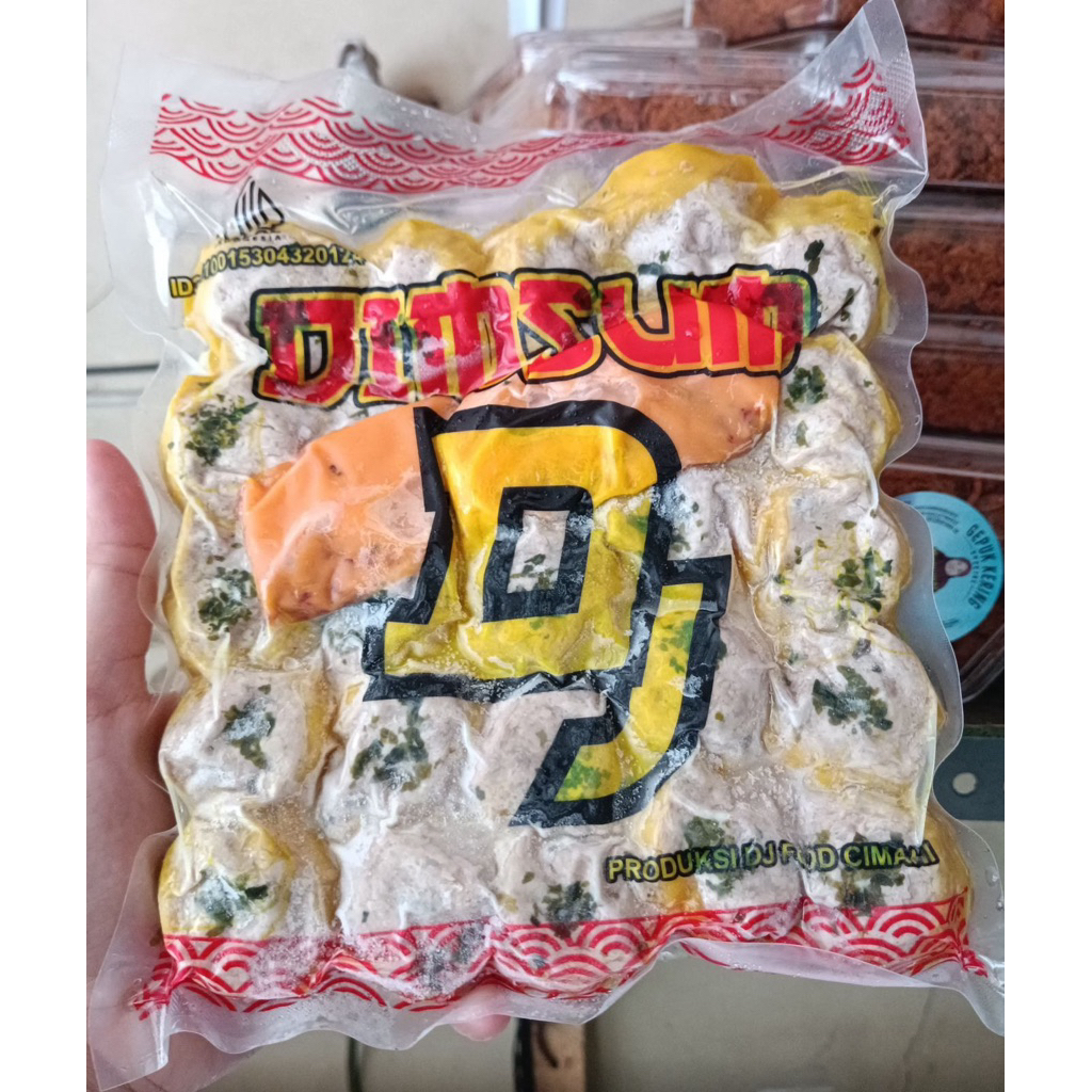 Dimsum DJ ukuran besar dan mini
