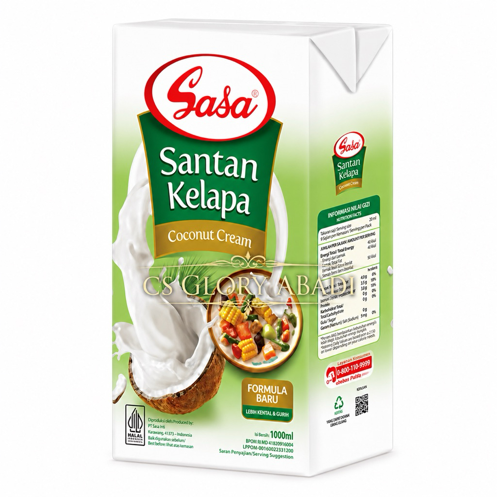 SANTAN KELAPA SASA CAIR 1 LITER