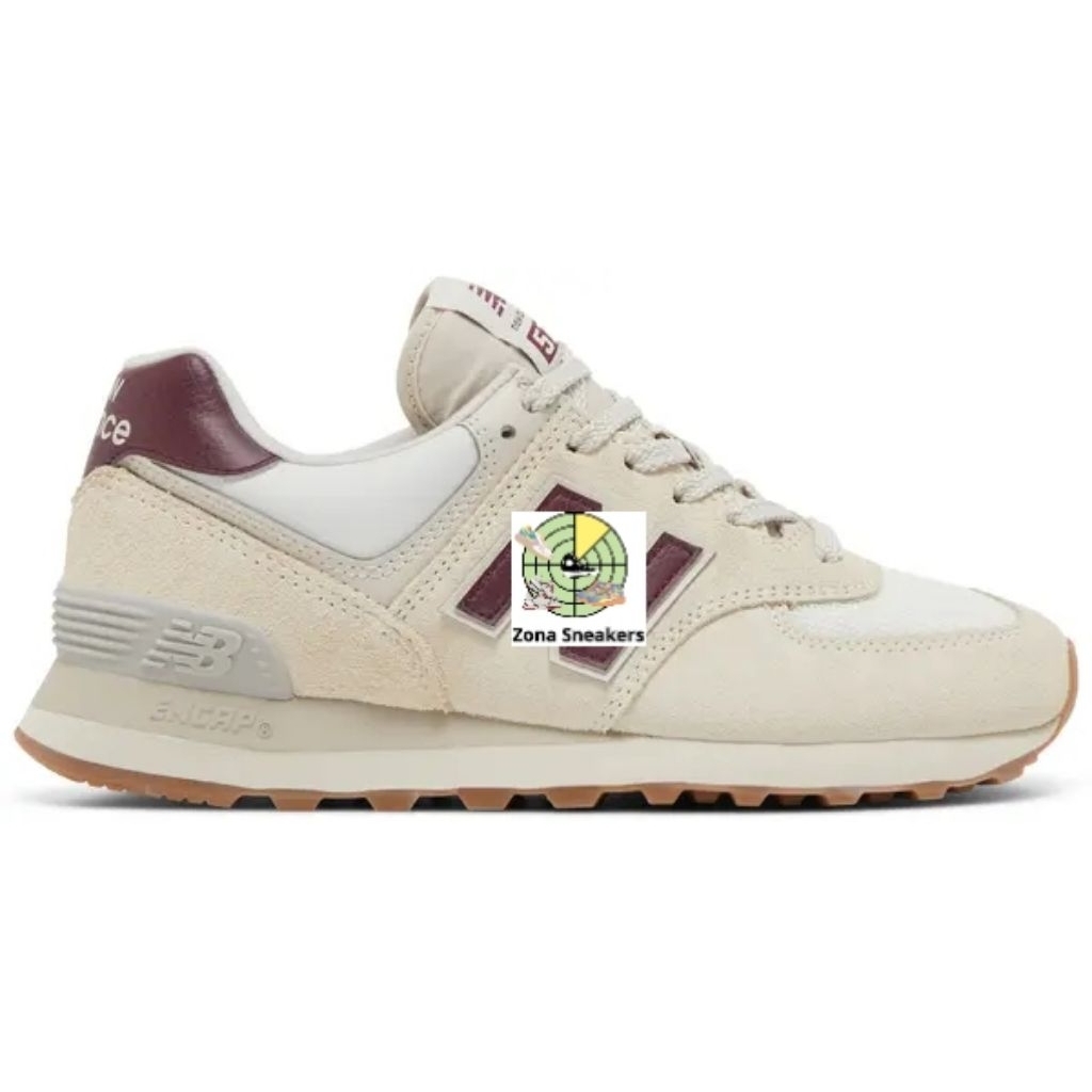 Sepatu NB 574 Burgundy SKU WL574RCF