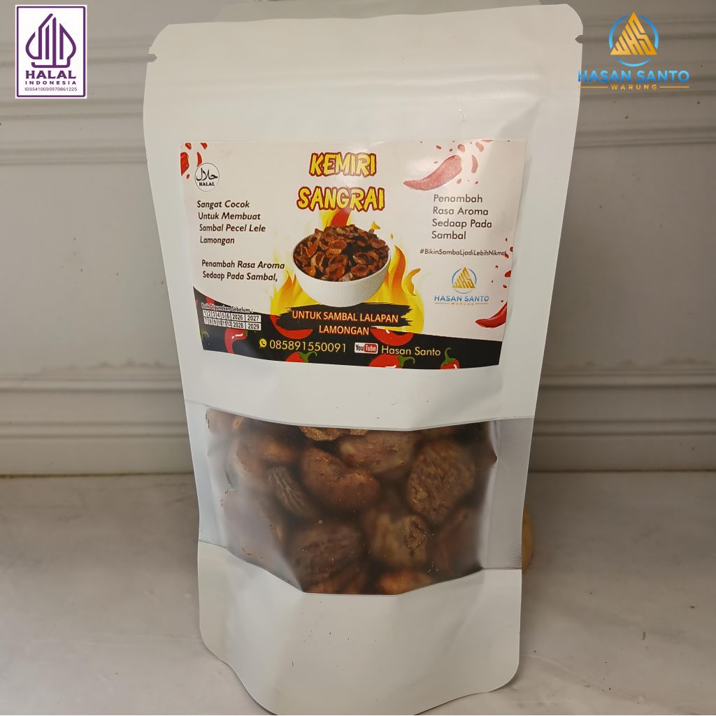 KEMIRI SANGRAI UNTUK SAMBAL PECEL LELE LAMONGAN