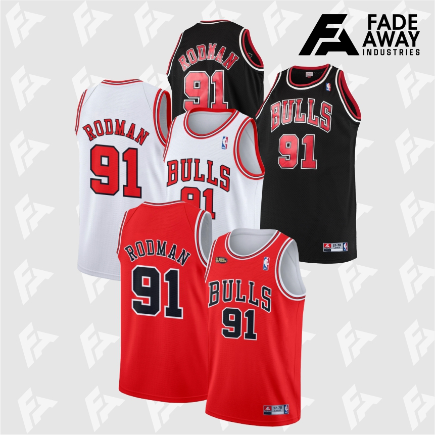 JERSEY BASKET RODMAN #91 BULLS