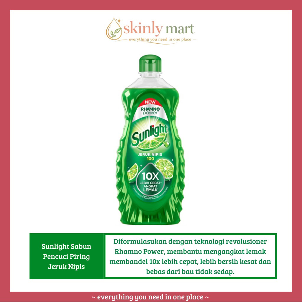 Sunlight Sabun Cuci Piring Botol 675g
