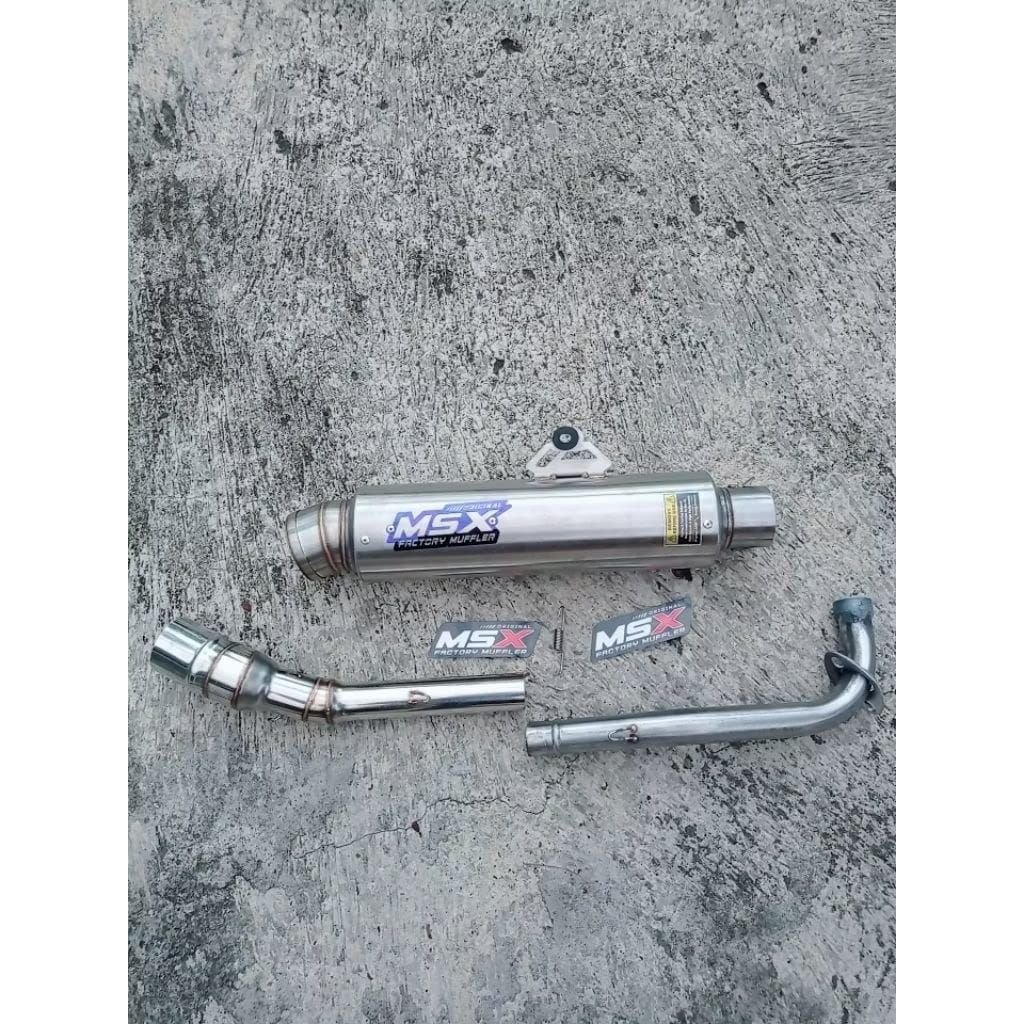 knalpot original msx jumbo cantol dos buat motor jrm Jupiter vega z1 revo karisma grand supra bade s