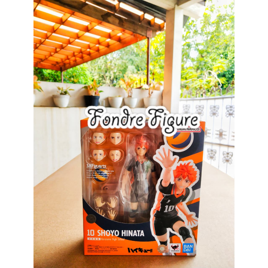 ORIGINAL SHF SHOYO HINATA BANDAI HAIKYU ACTION FIGURE