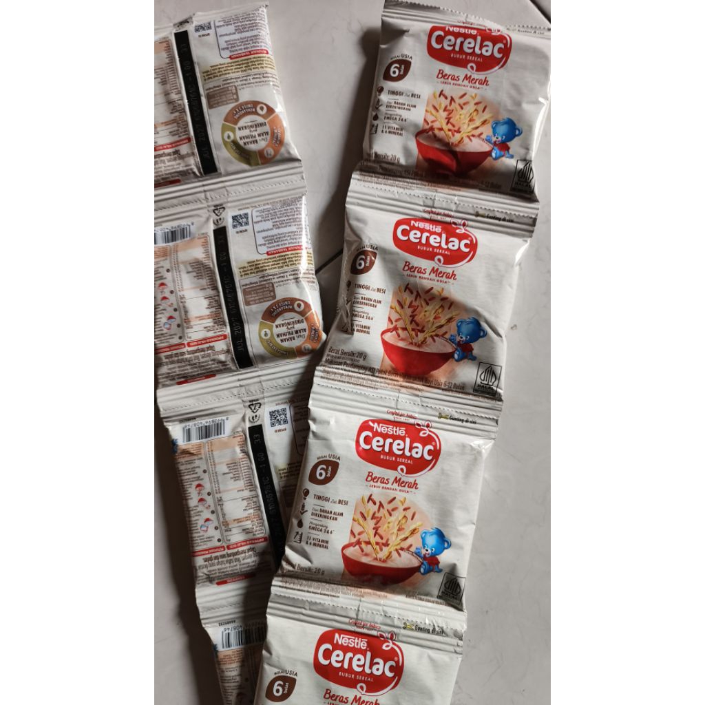 Cerelac bubur bayi 6-24bulan 1renceng-8sachet