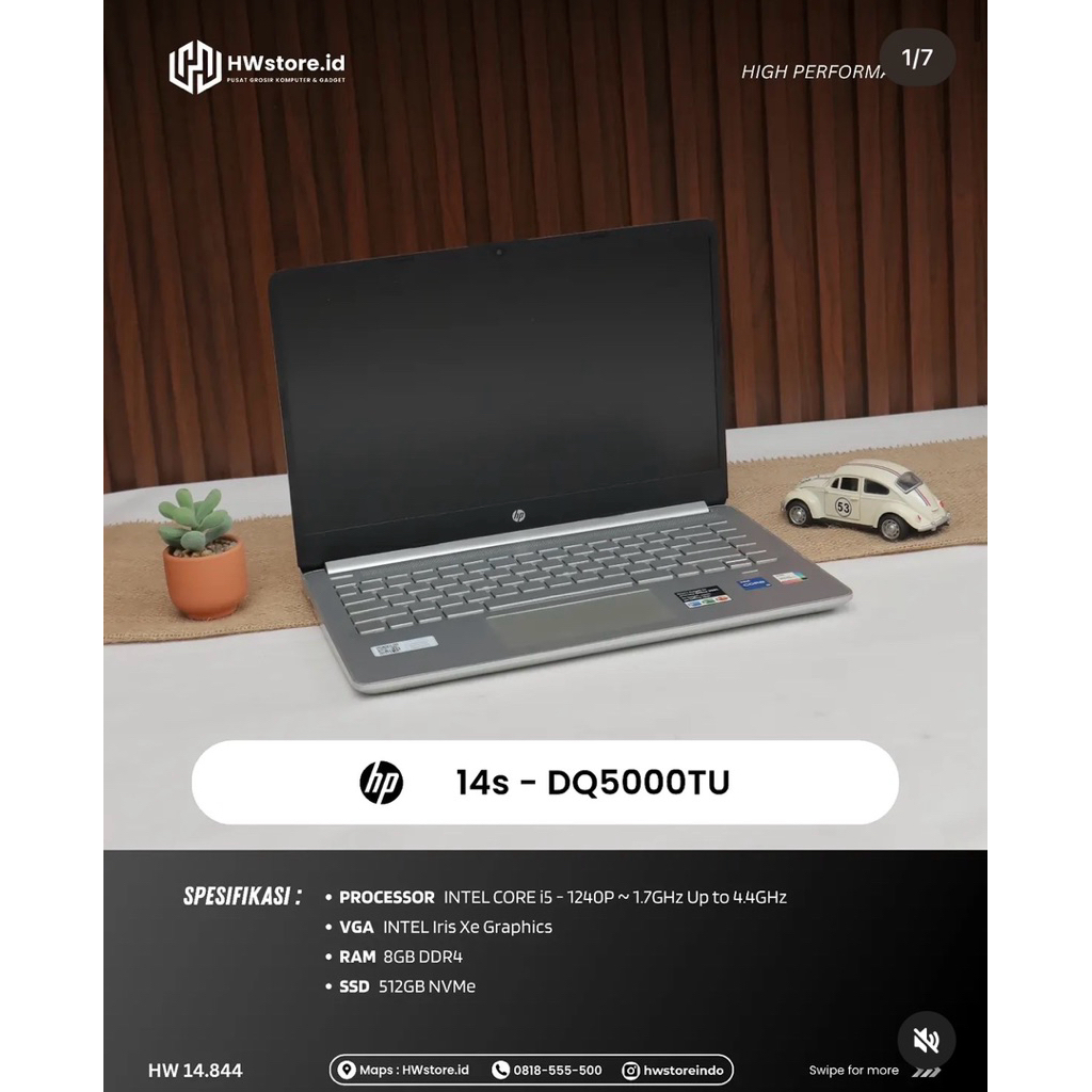HP 14s - DQ5000TU