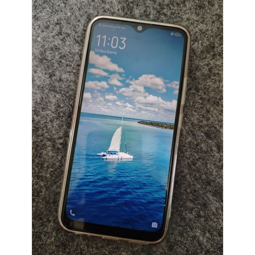 lcd Vivo y12 y17 copotan original