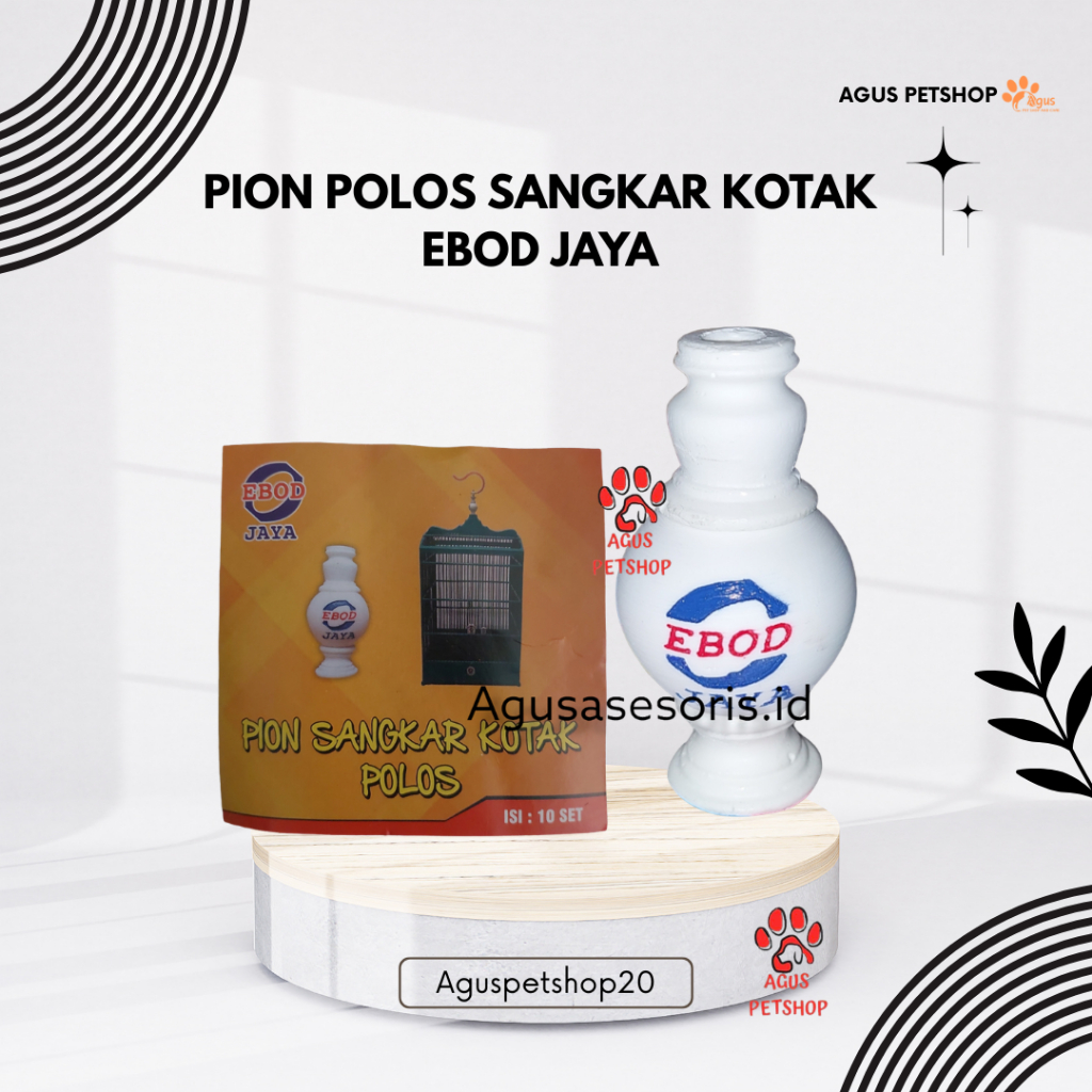 Pion Polos Sangkar Kotak Ebod Jaya