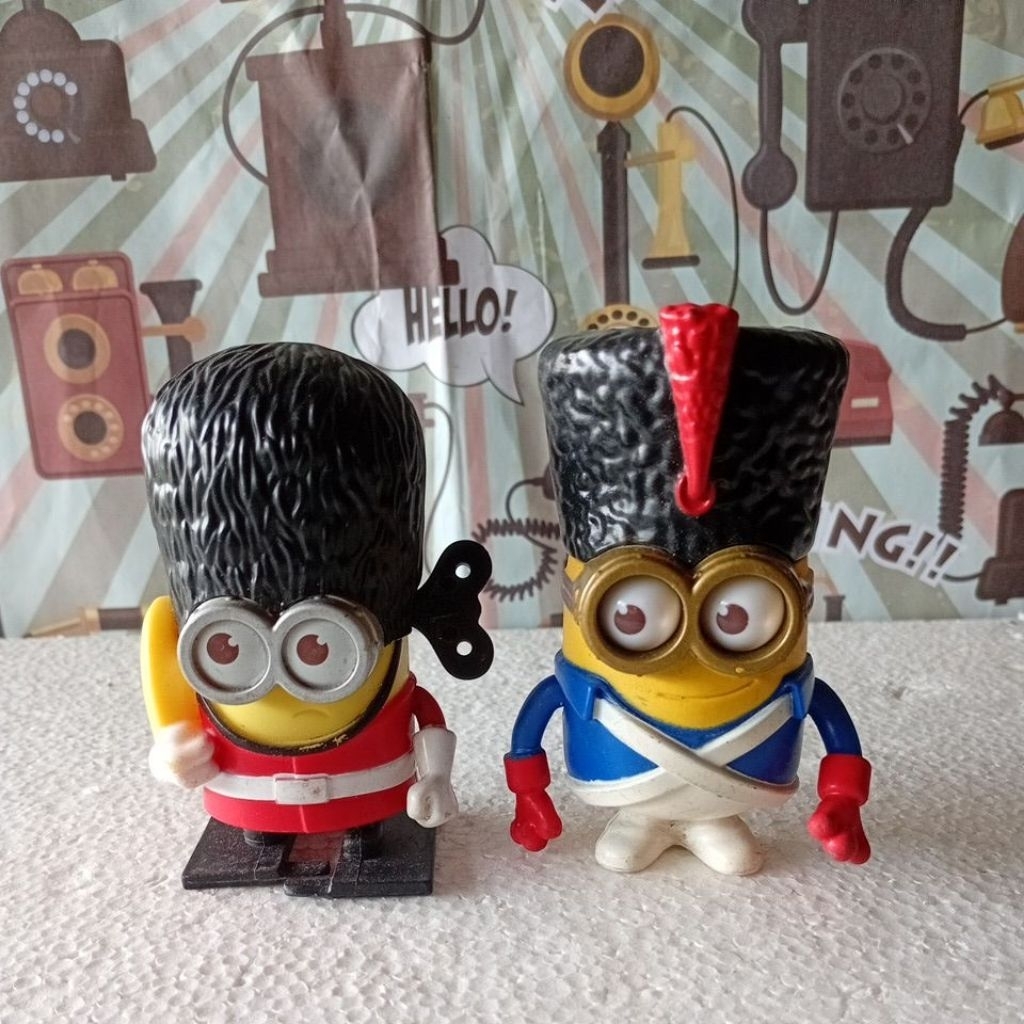 Minion Mcd Costum Baju Prajurit takeall 2 pcs