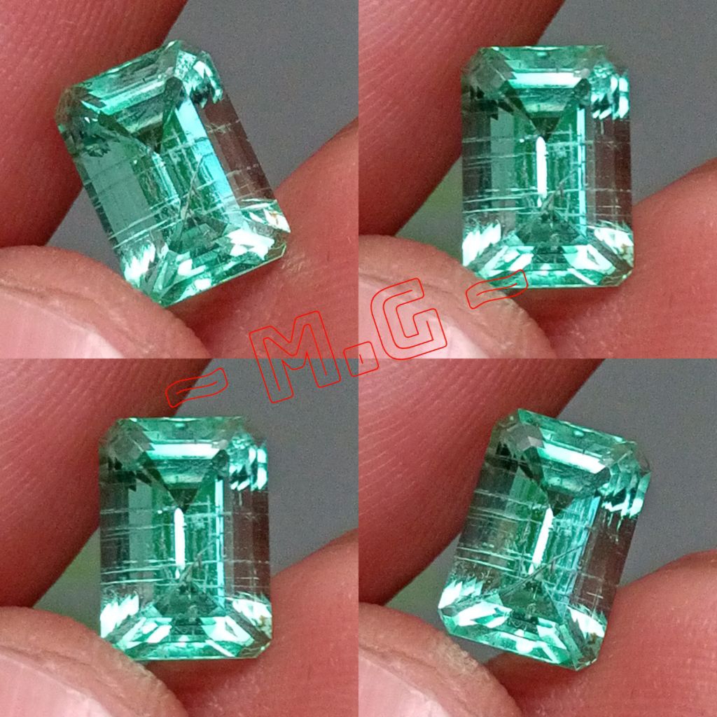 NATURAL PERMATA HQ EMERALD BERYL ZAMRUD RUSSIA INSIGNIFICANT GOOD LUSTER RARE ITEM SERTIFIKAT & MEMO