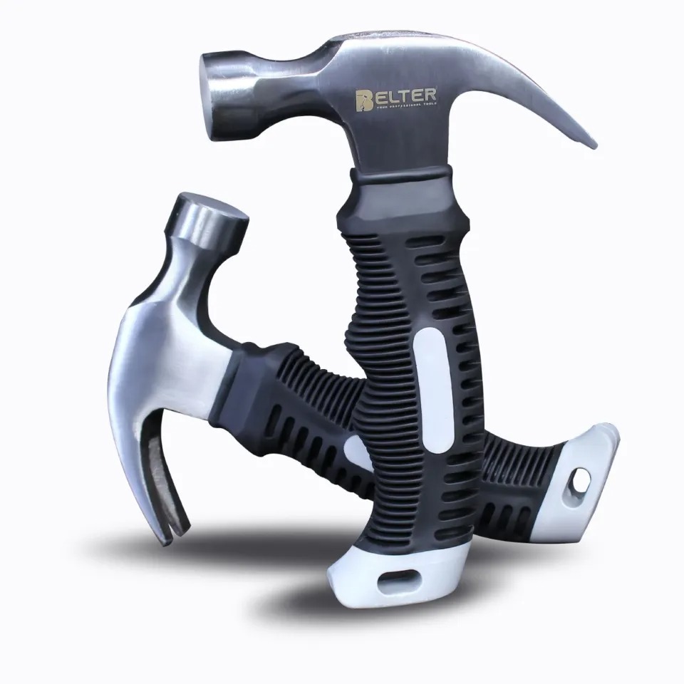 Tekiro Palu Kambing Mini Claw Hammer 8 Oz - Palu Cebol 0,25 kg Gagang Karet - Martil Kecil Lapis Kar