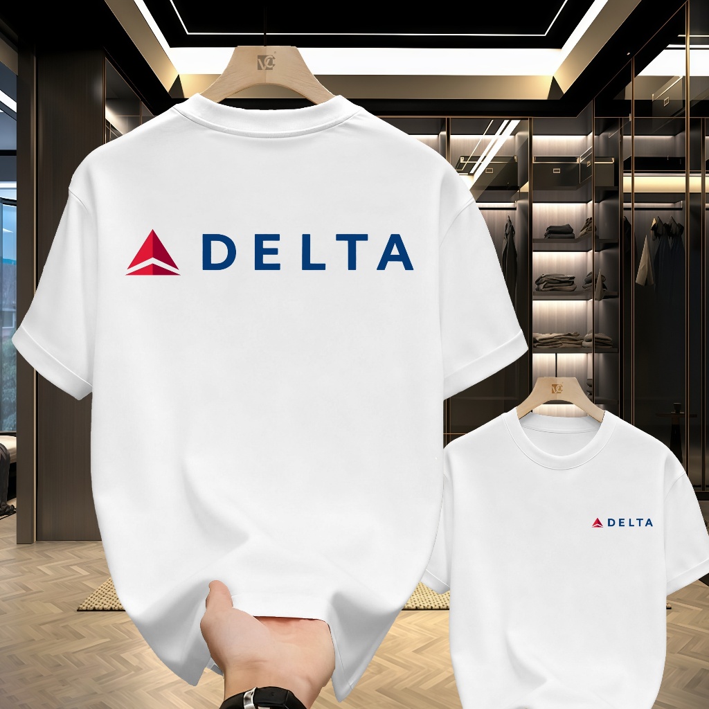 2026 Delta Airlines Logo Luar USA Ukuran S-5XL