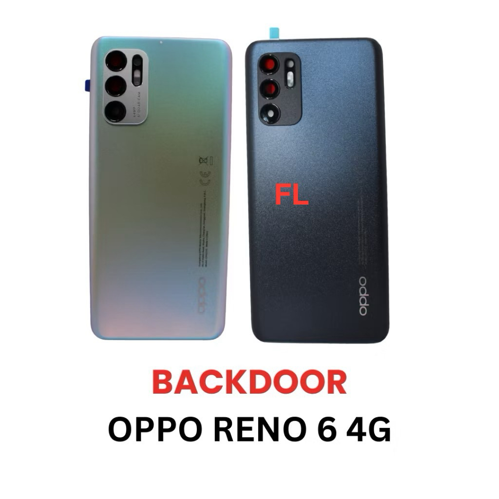 Backdoor atau Backcover Oppo Reno 6 4G casing tutup belakang