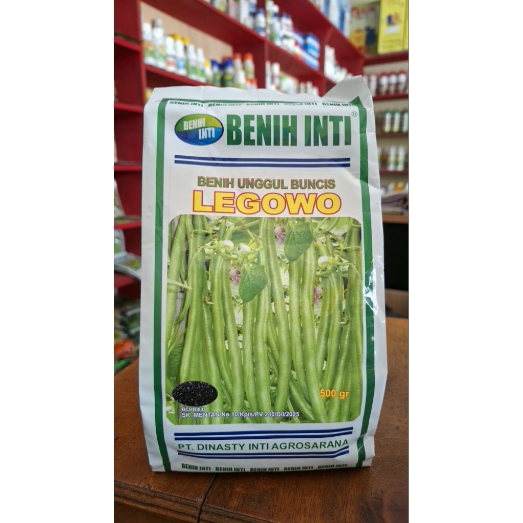 Benih Buncis Unggul LEGOWO 500 Gram Benih Inti
