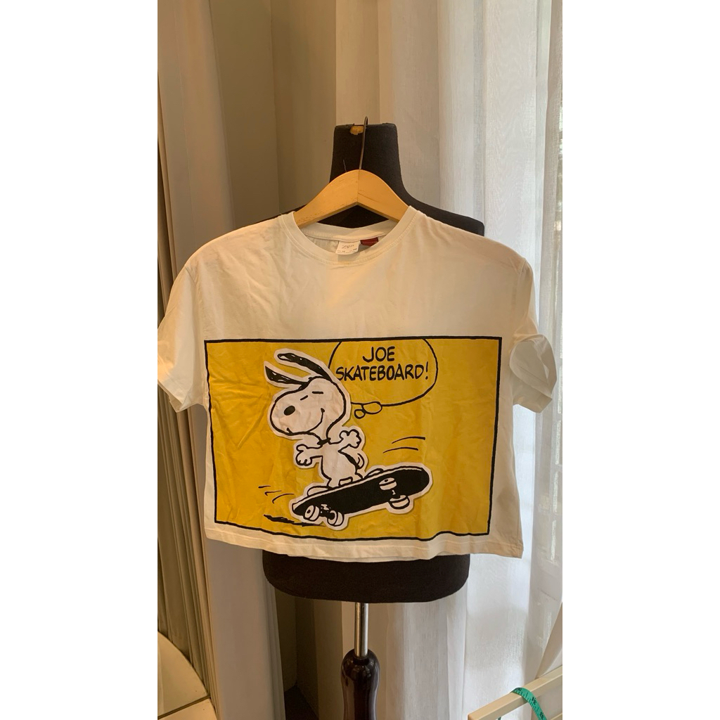 Kaos zara peanuts