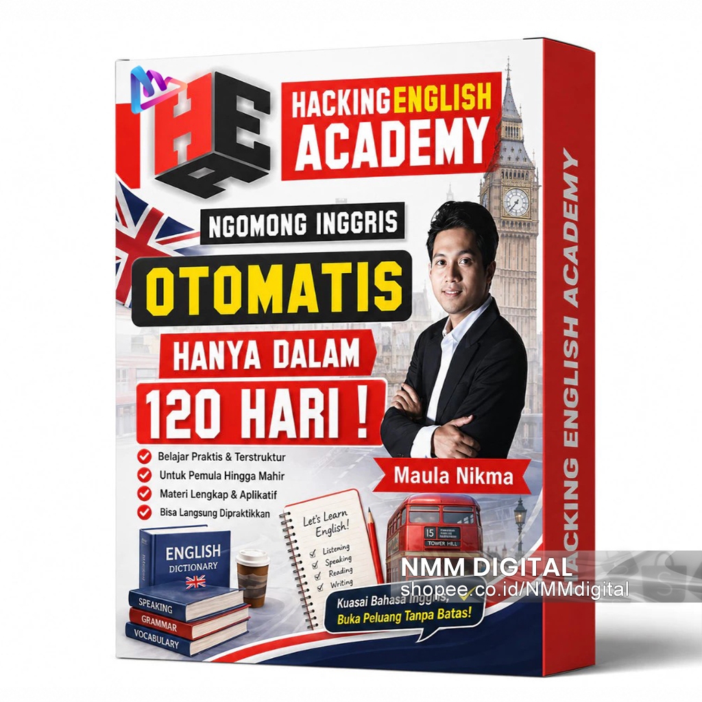 PROMO Hacking English Academy | Jago Bahasa Inggris Dalam 120 Hari