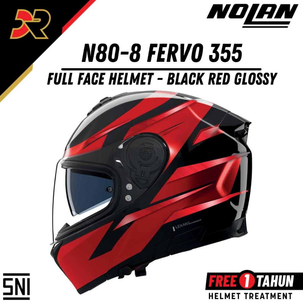 Nolan N80-8 Fervo 355 Helm Full Face Original Helm SNI