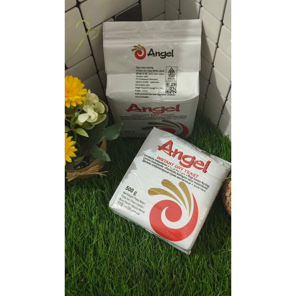 Ragi Instan Angel 500g - Fermentasi Cepat, Ekonomis, Tekstur Roti Lebih Baik