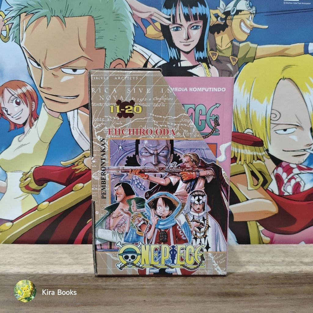 Komik One Piece Original Box Set Vol 11-20 (preloved)