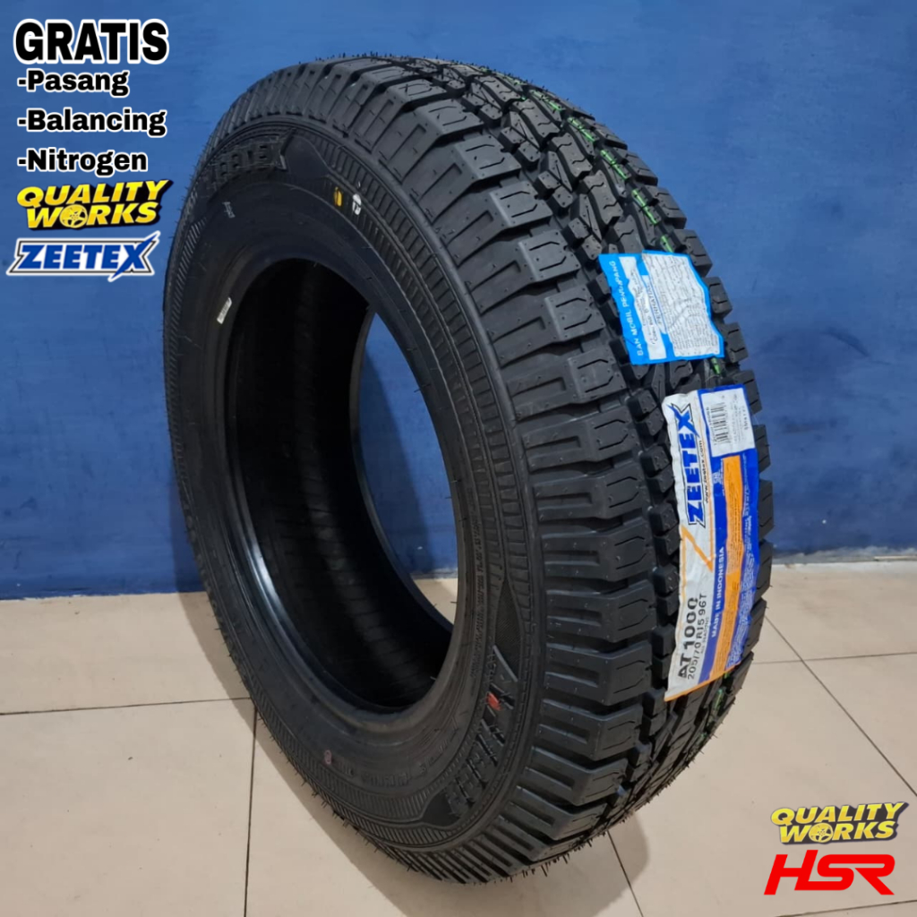 BAN MOBIL VINFAST VF3 RING 15 UKURAN 205 70 R15 ZEETEX AT1000 BAN AT 205/70 R15