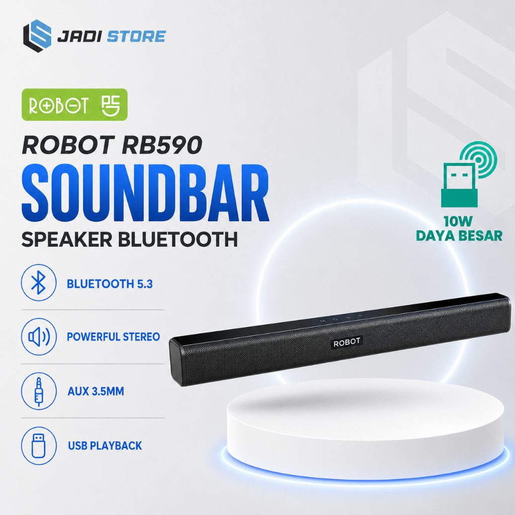 Speaker Bluetooth Robot RB590 Soundbar Robot RB590 Speaker Robot RB590 Robot Soundbar RB590 Soundbar